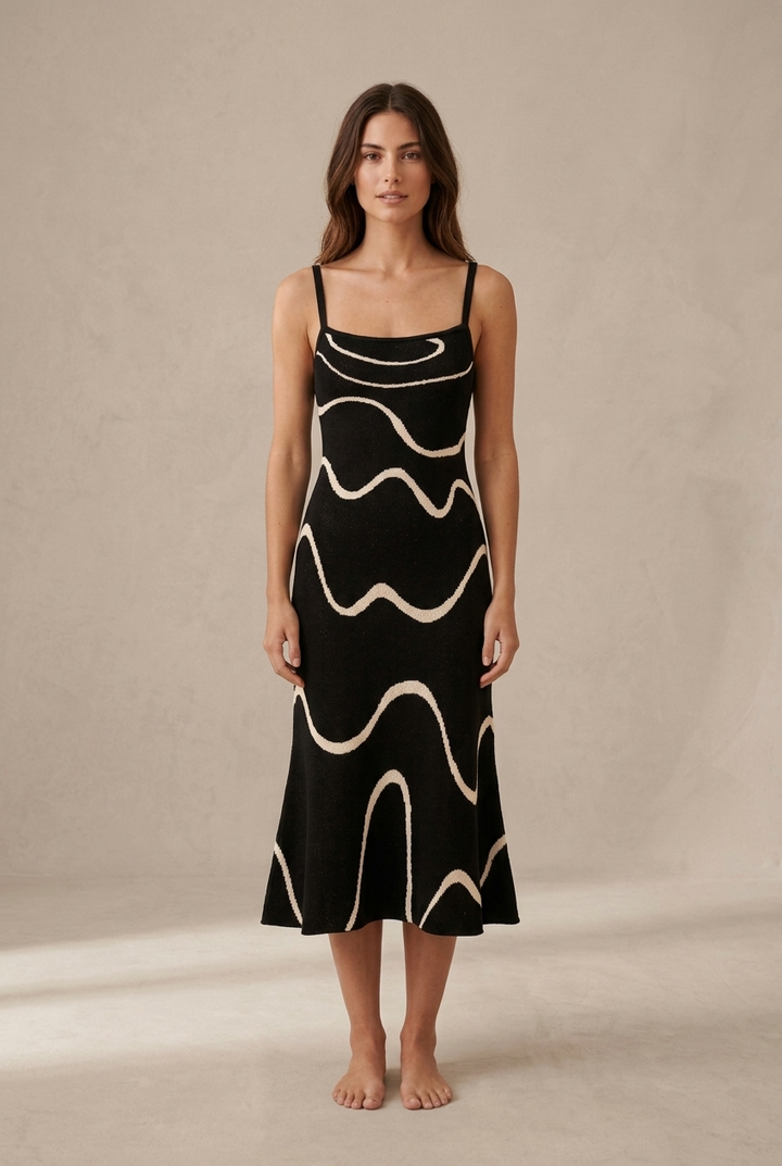 Vagues | Robe Midi