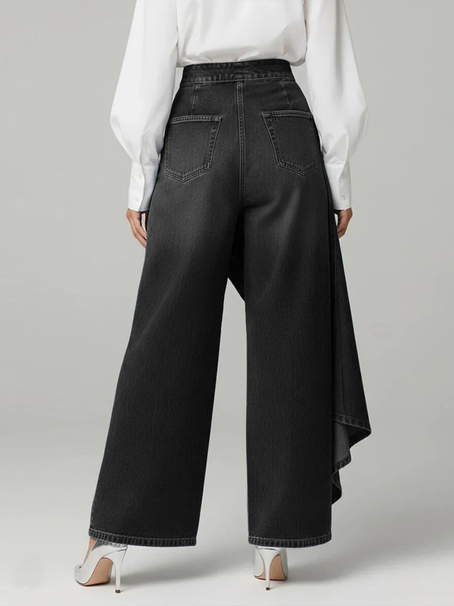 Elara™ | Jean Large à Jambes Évasées