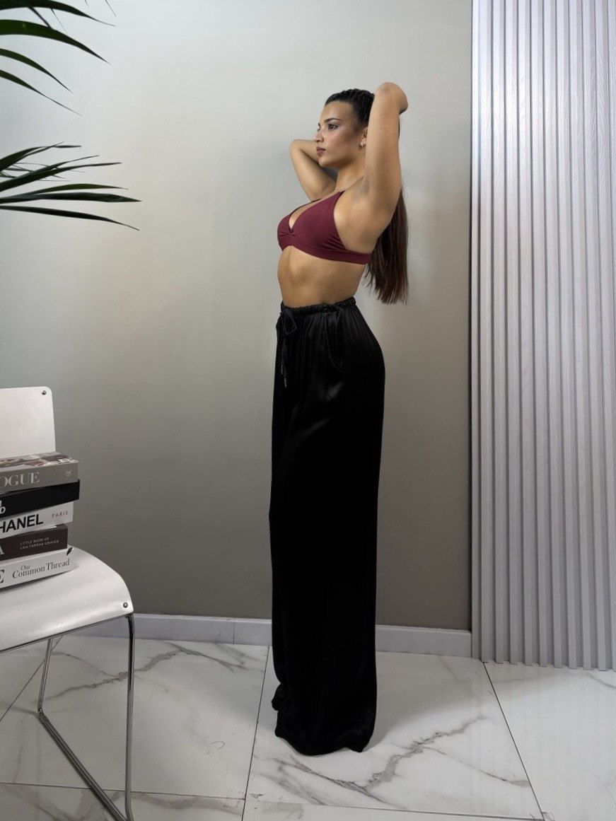 pantalone satin