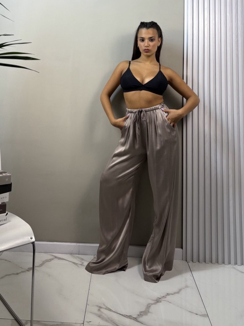pantalone satin
