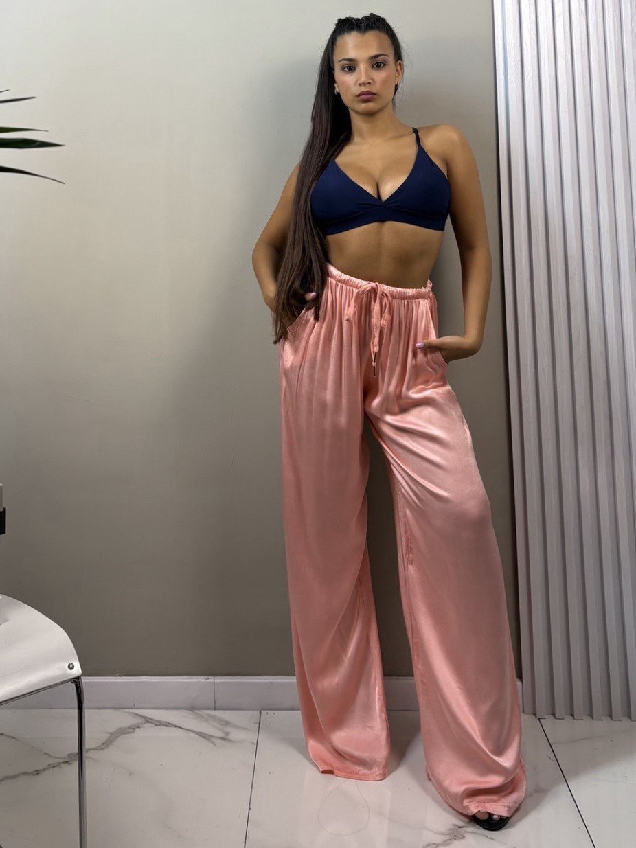 pantalone satin