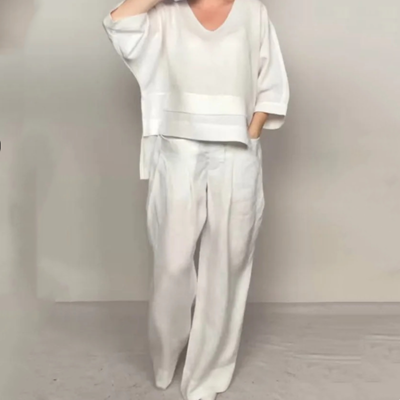 Noa | Ensemble minimaliste ample deux pièces