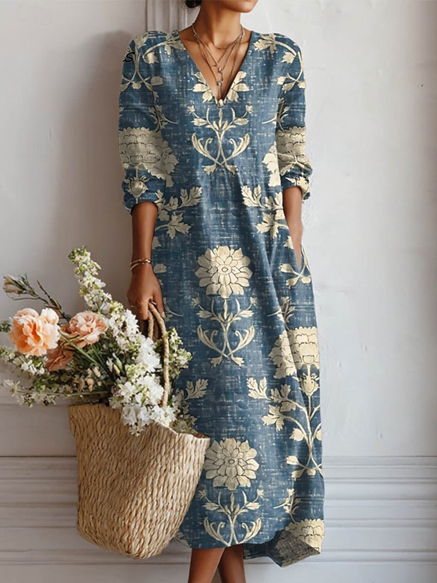 ESSARO | Robe de Confort Quotidien Karin